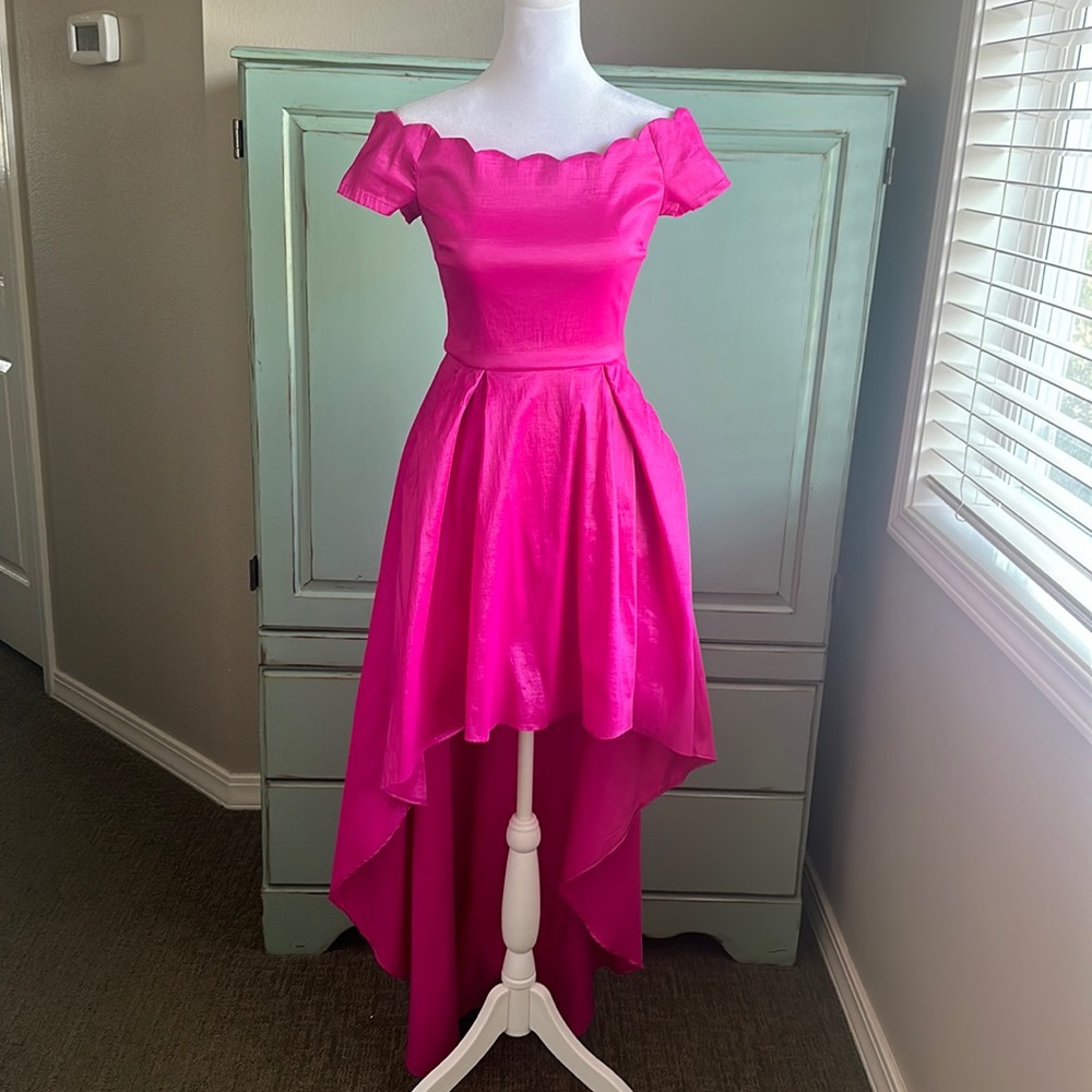 Magenta Pink Formal Dress